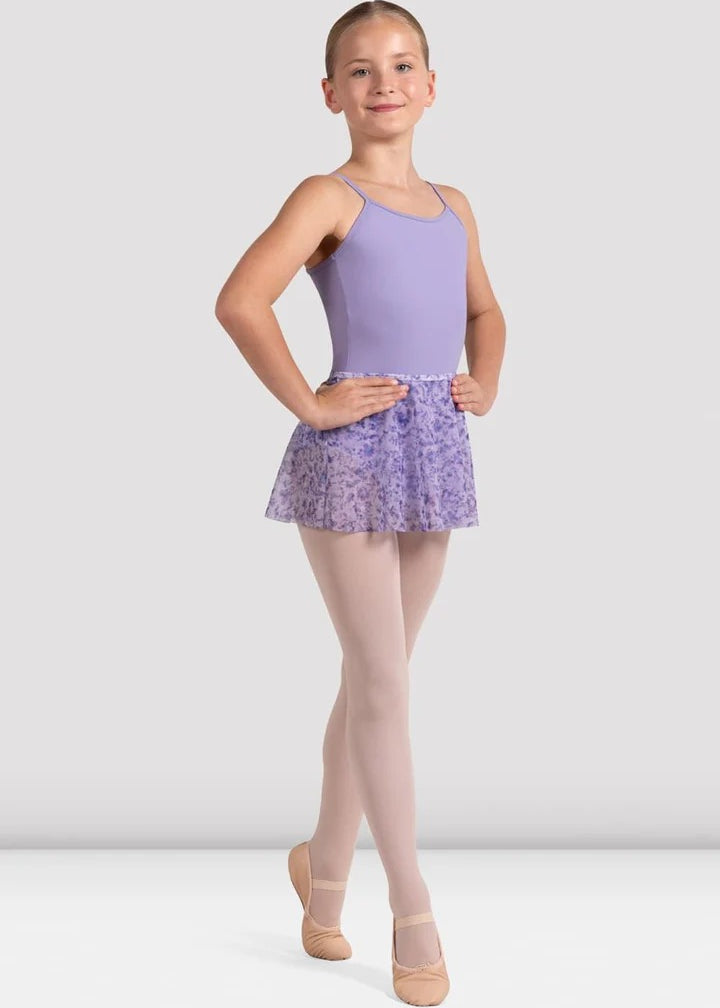 BLOCH CR0251 GIRLS FLORAL PRINTED SKIRT