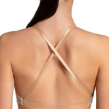 CAPEZIO 3683 SEAMLESS CLEAR BACK BRA
