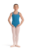 BLOCH CL50005 GIRLS EMBROIDERED KEYHOLE TANK LEOTARD