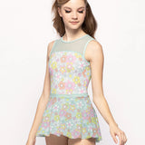 -ELEVE DANCEWEAR-WOMEN FLARE SKIRT MESH