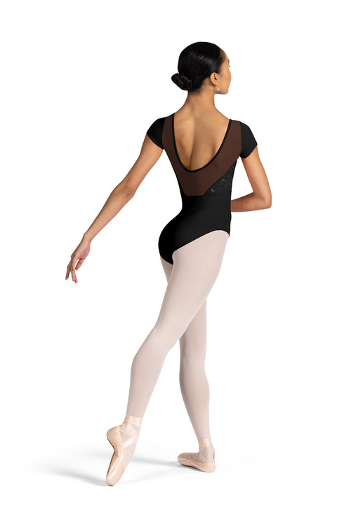 BLOCH L9622 LADIES CLEA SCOOPNECK CAP SLEEVE LEOTARD