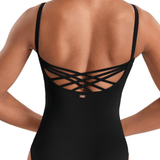 MIRELLA M70008LM WOMEN FLORAL CAMISOLE LEOTARD - The Dance Shoppe