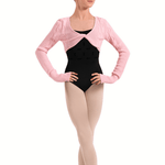 BLOCH CZ30043 GIRLS TWIST FRONT KNIT TOP - The Dance Shoppe