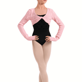 BLOCH CZ30043 GIRLS TWIST FRONT KNIT TOP - The Dance Shoppe