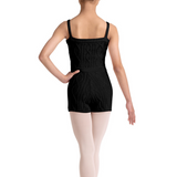 BLOCH CU12002 GIRLS KNIT SHORT UNITARD
