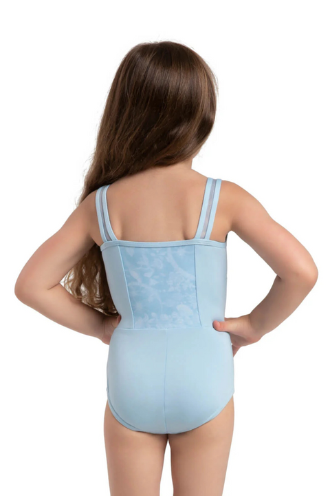 CAPEZIO 12292C GIRLS JEWEL GARDEN LAPIS TANK LEOTARD