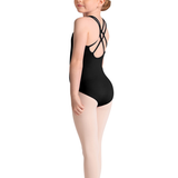 BLOCH CL70009 GIRLS BACK STRAP CAMISOLE TUTU LEOTARD