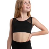 CAPEZIO 12293C GIRLS JEWEL GARDEN TOPAZ BRA TOP