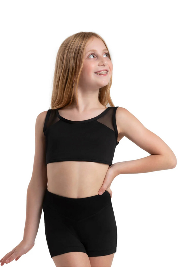 CAPEZIO 12293C GIRLS JEWEL GARDEN TOPAZ BRA TOP