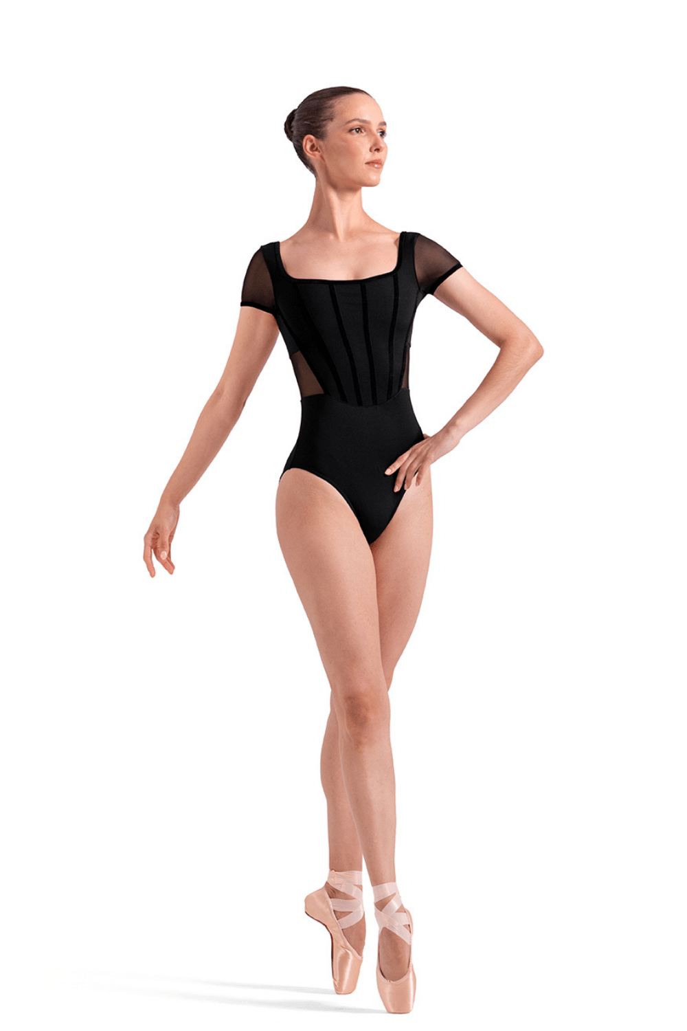 BLOCH L20011B WOMEN CAP SLEEVE LEOTARD - The Dance Shoppe