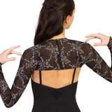 SUFFOLK 4018C GIRLS SOIREE LONG SLEEVE LEOTARD