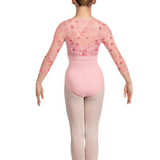 BLOCH CZ5216 GIRLS ISOBEL PRINT WRAP TOP