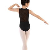 MIRELLA M489C GIRLS ZIP FRONT TANK LEOTARD