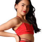 TIGER FRIDAY WOMEN GRACE REVERSIBLE CROP TOP