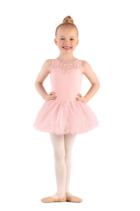 MIRELLA M492C GIRLS DAISY LACE TUTU LEOTARD