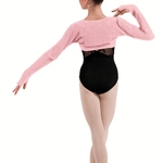 BLOCH CZ30043 GIRLS TWIST FRONT KNIT TOP - The Dance Shoppe