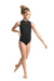 DANSHUZ 20112C CHILD COLETTE CUTAWAY HEART LACE TANK LEOTARD