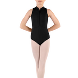 BLOCH CL9265 GIRLS ROSEY ZIP-FRONT TANK LEOTARD