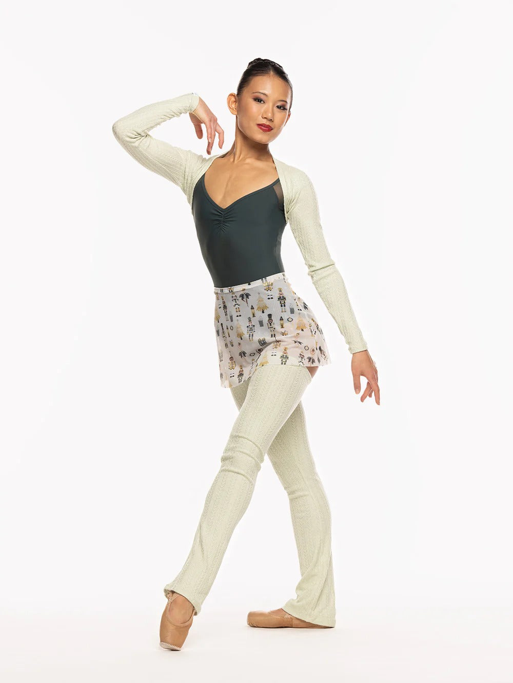 -ELEVE DANCEWEAR-WOMEN THIGH HIGH LEG WARMER KNIT