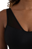 CAPEZIO 12260W WOMEN CURVED RHYTHM LUISA TANK LEOTARD