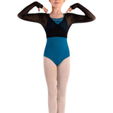 BLOCH CZ8469 GIRLS HENNY MESH WRAP TOP