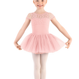 MIRELLA M1564C GIRLS CAP SLEEVE TUTU DRESS