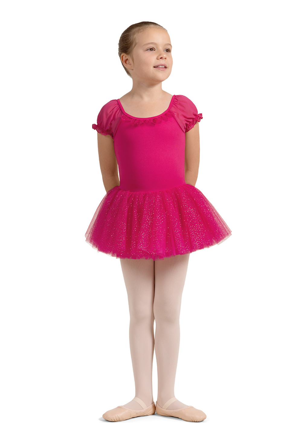 M1559C GIRLS CAP SLEEVE TUTU DRESS-MIRELLA