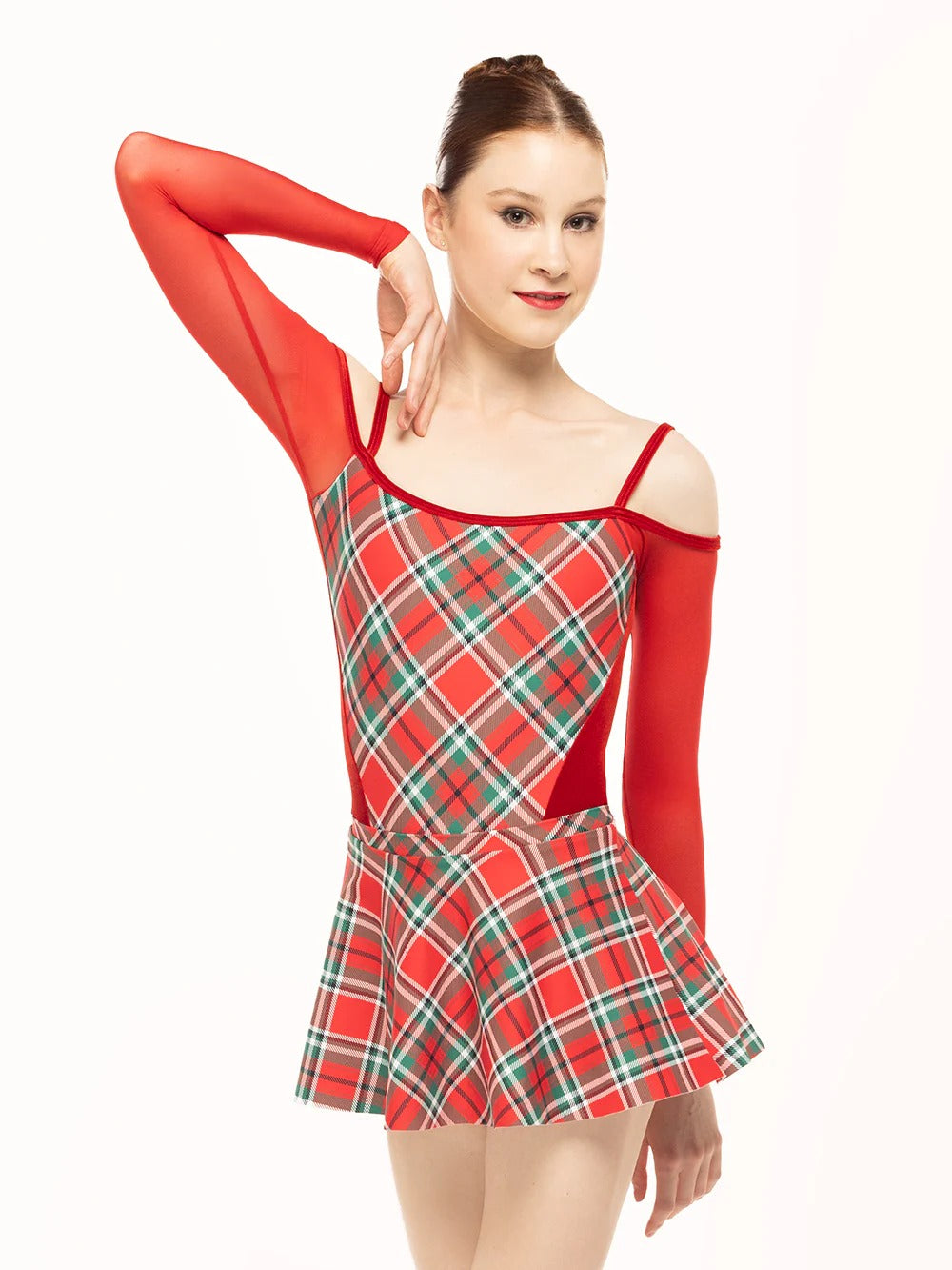 -ELEVE DANCEWEAR-WOMEN FLARE SKIRT MESH
