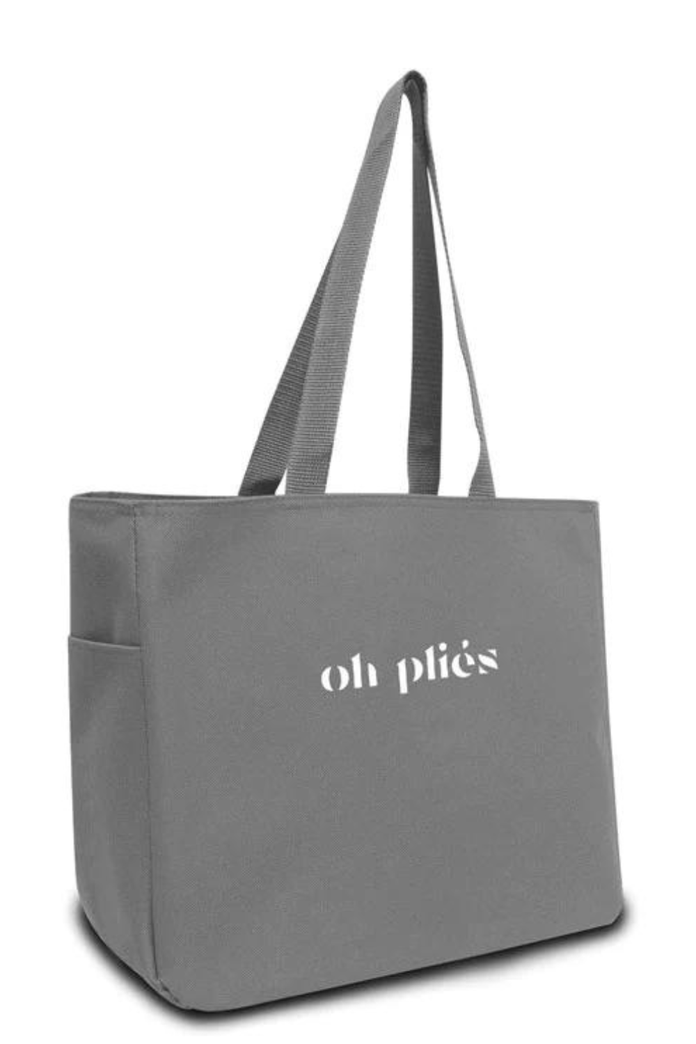 COVET DANCE OP-TOTE OH PLI&Eacute;S GREY TOTE BAG