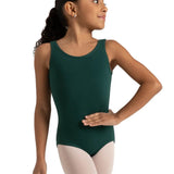 CAPEZIO CC201C GIRLS HIGH NECK TANK LEOTARD