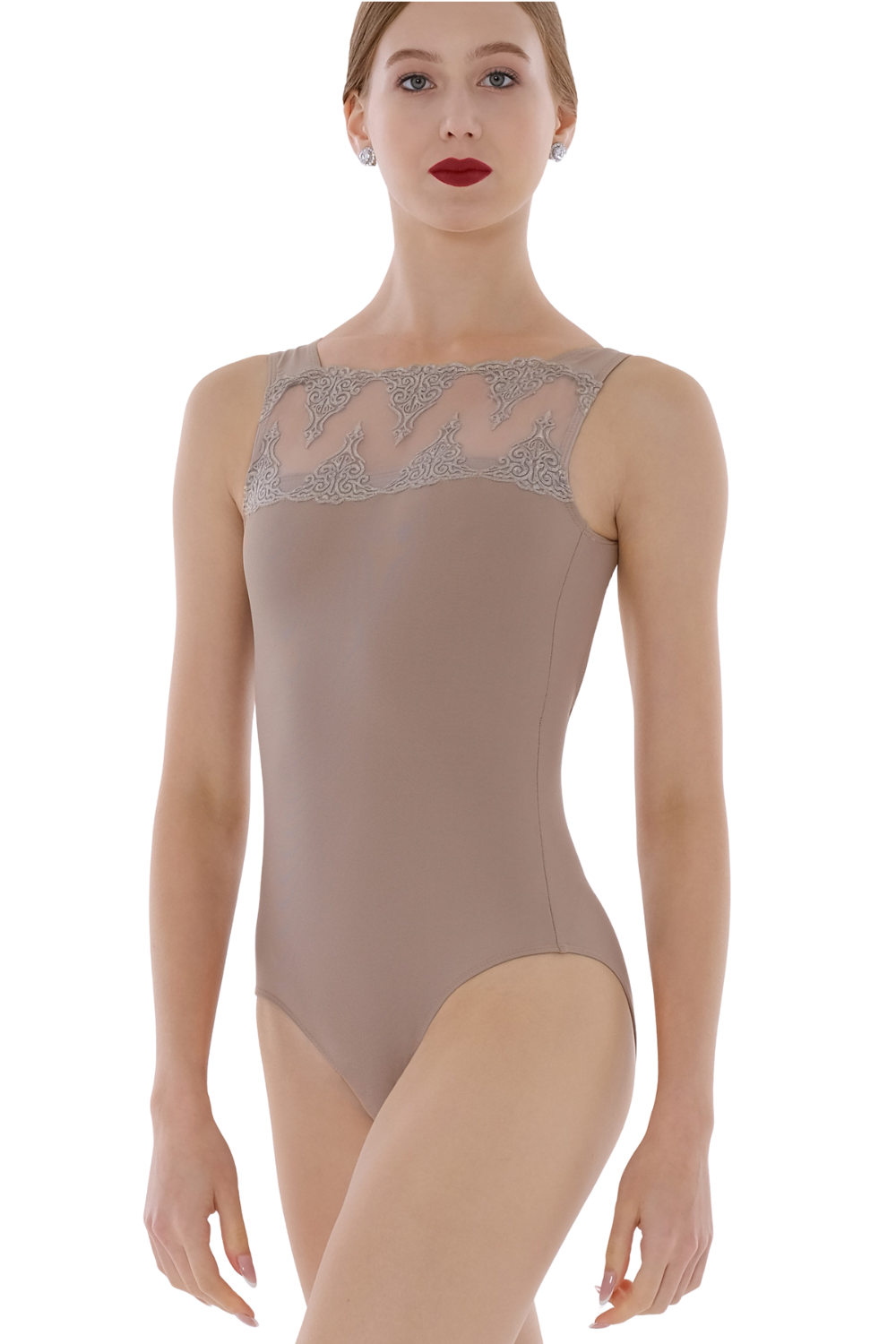 WEAR MOI BELLE WOMEN OPEN BACK TANK LEOTARD