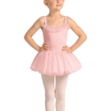MIRELLA M50007C GIRLS FRILL NECK TUTU LEOTARD