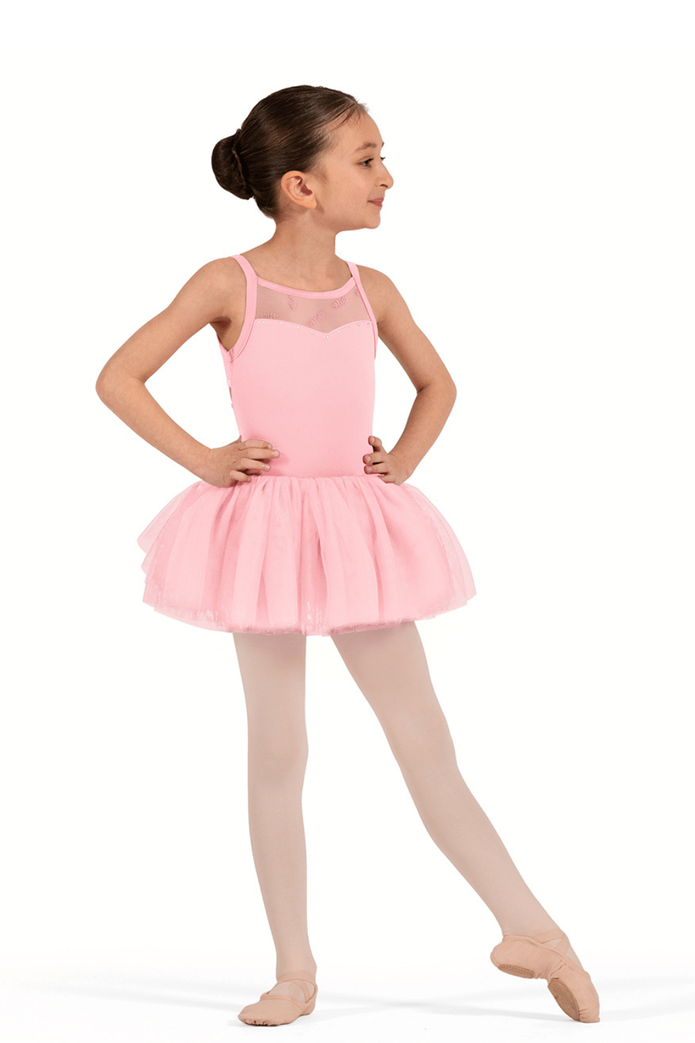 BLOCH CL70015 GIRLS CAMISOLE TUTU LEOTARD - The Dance Shoppe