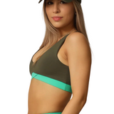 TIGER FRIDAY GIRLS 13 REVERSIBLE CROP TOP