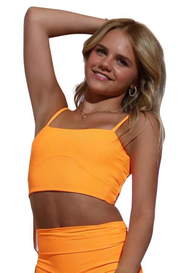 TIGER FRIDAY GIRLS MORGAN CROP TOP