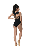 DANSHUZ 2409A WOMEN AMELIA VERTICAL SEVEN STRAP BACK LEOTARD