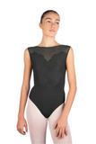 BALLET ROSA CAPRICE WOMEN LACE FRONT V-BACK LEOTARD