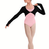 BLOCH CZ30043 GIRLS TWIST FRONT KNIT TOP - The Dance Shoppe