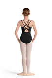 MIRELLA M70004C GIRLS MESH BACK CAMISOLE LEOTARD