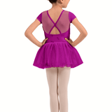 BLOCH CL20012 GIRLS CAP SLEEVE TUTU LEOTARD - The Dance Shoppe