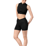BLOCH R8444 WOMEN HARRIETA V FRONT DANCE SHORT