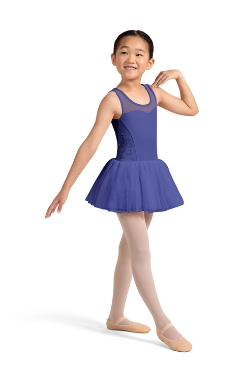 BLOCH CL4235 GIRLS CAP SLEEVE TUTU DRESS