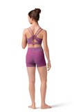 MIRELLA M90001L WOMEN STRIPED HIGH WAIST SHORT