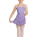 BLOCH CR5211 GIRLS GRACE PRINTED MESH SKIRT
