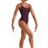 MIRELLA M70008LM WOMEN FLORAL CAMISOLE LEOTARD - The Dance Shoppe