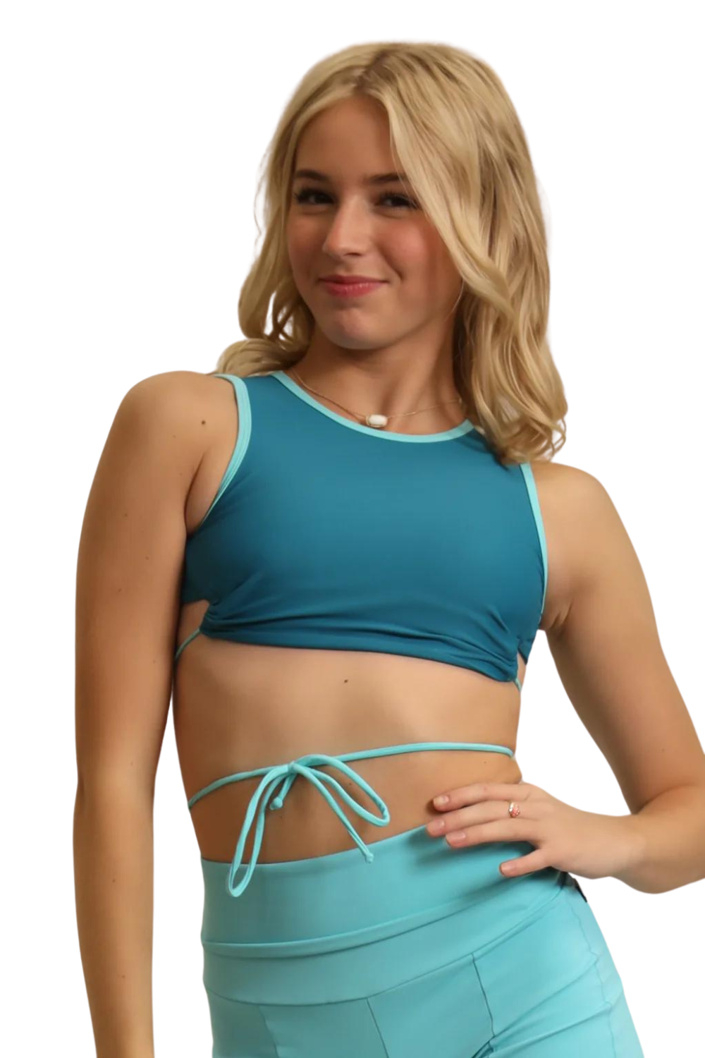 TIGER FRIDAY GIRLS CANYON CROP TOP