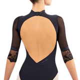 BALLET ROSA LUCIENNE WOMEN SWEETHEART HIGH NECK SLEEVE LEOTARD