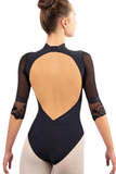 BALLET ROSA LUCIENNE WOMEN SWEETHEART HIGH NECK SLEEVE LEOTARD