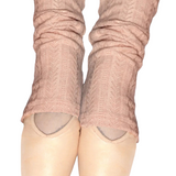 ELEVE DANCEWEAR WOMEN STIRRUP LEG WARMER ANKLE KNIT