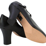 SO DANCA-CH110 WOMEN CAROLINE 3.0" HEEL T-STRAP LEATHER SOLE CHARACTER SHOE